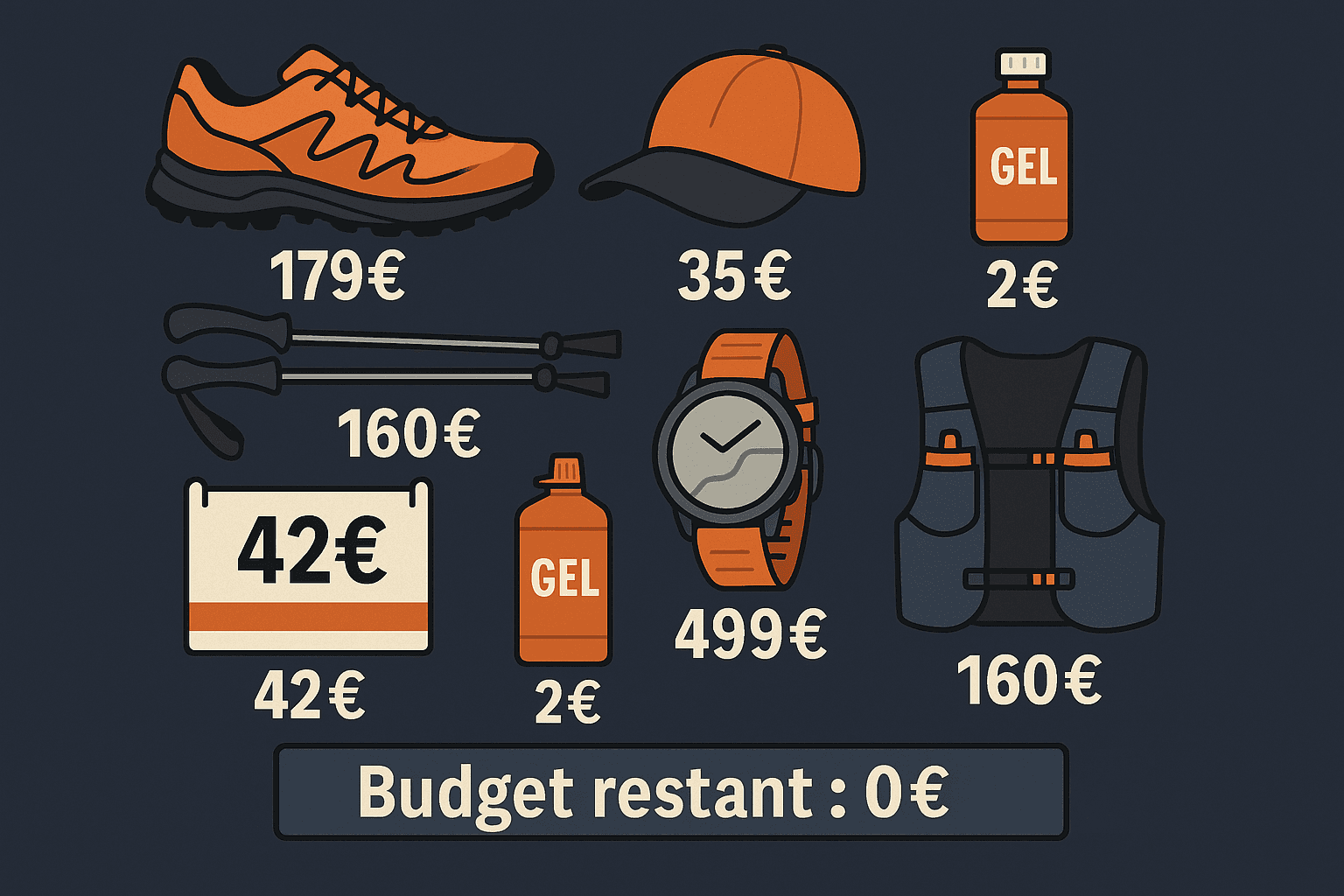 10 excuses pour acheter du matos de trail hors de prix (que j’utilise moi-même!)